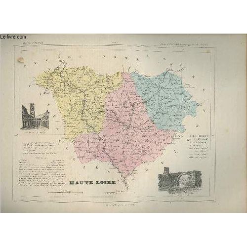 Carte De La Haute-Loire.