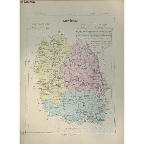 Carte De La Lozère