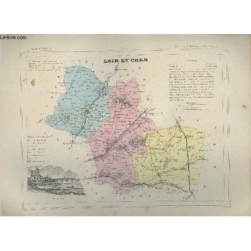 Carte Du Loir-Et-Cher