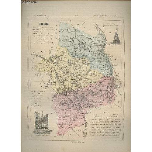 Carte Du Cher.