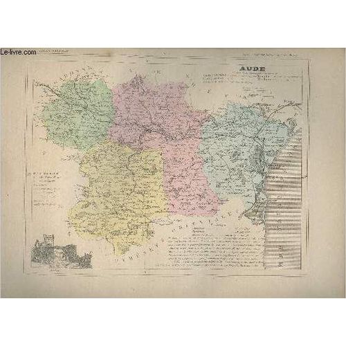 Carte De L Aude.