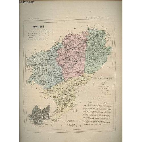 Carte Du Doubs.