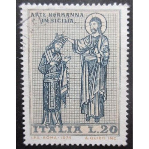 Italie N°1168 Mosaique Oblitéré