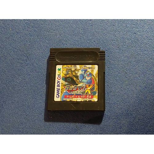 Megaman Rockman X Cyber Mission Game Boy Color J Jap Japan