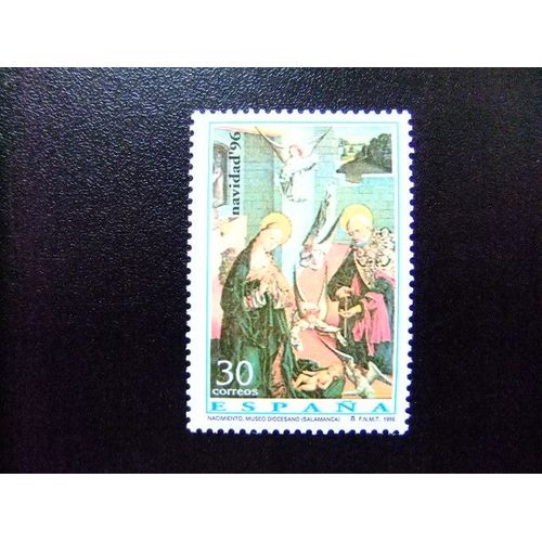 110 Espagne 1996 / Noël Noel / Edifil 3458 ** Yvert 3038 Mnh