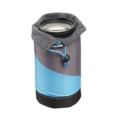 CULLMANN LENS CONTAINER Housse pour Objectif/Lentilles Taille M Cyan/Gris