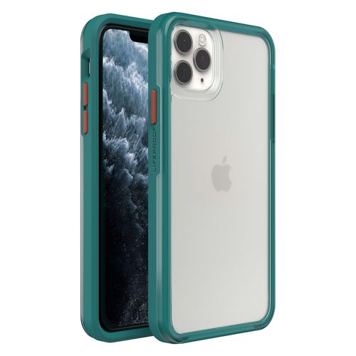 Lifeproof See - Coque De Protection Pour Téléphone Portable - 50 % De Plastique Recyclé - Be Pacific (Clair/Orange/Vert) - Pour Apple Iphone 11 Pro Max