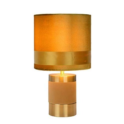 Lampe De Table En Metal Dore