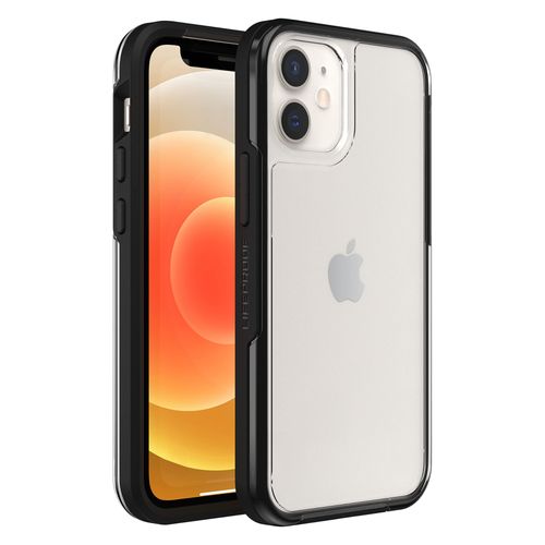 Lifeproof See - Coque De Protection Pour Téléphone Portable - 50 % De Plastique Recyclé - Cristal Noir (Incolore/Noir) - Pour Apple Iphone 12 Mini
