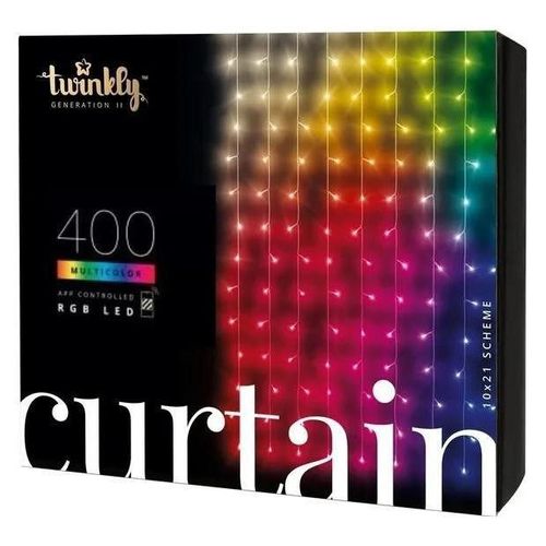 Intelligent Led Curtain Twinkly 400 Rgbw 1.5x2.1m
