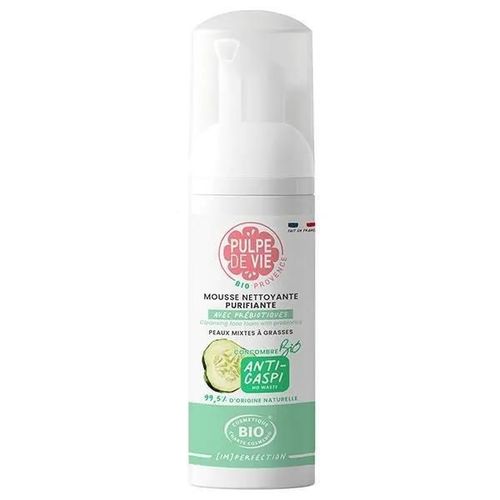 Pulpe De Vie Magic Mousse Nettoyante Purifiante Avec Prébiotiques Bio 125ml 