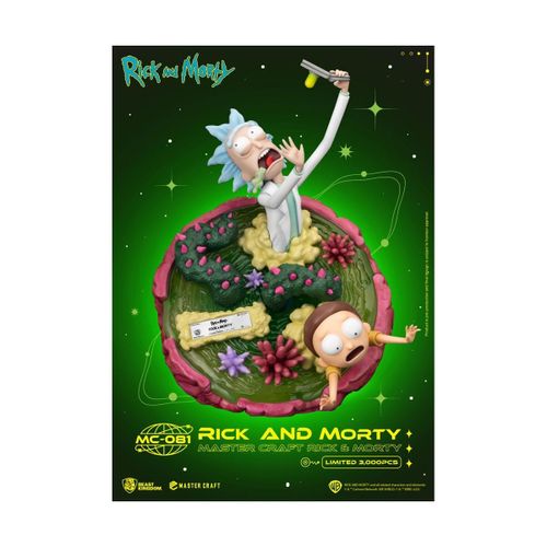Rick Et Morty - Statuette Master Craft Rick And Morty 42 Cm