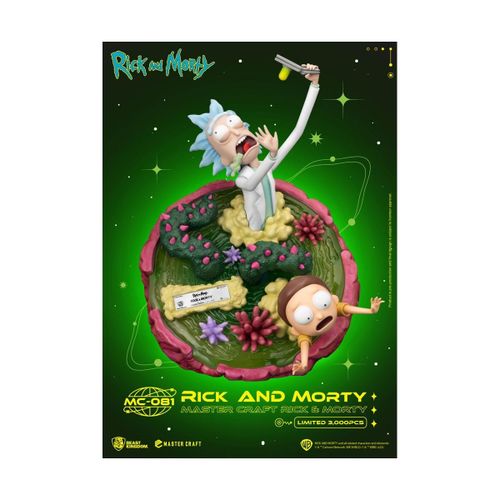 Rick Et Morty - Statuette Master Craft Rick And Morty 42 Cm