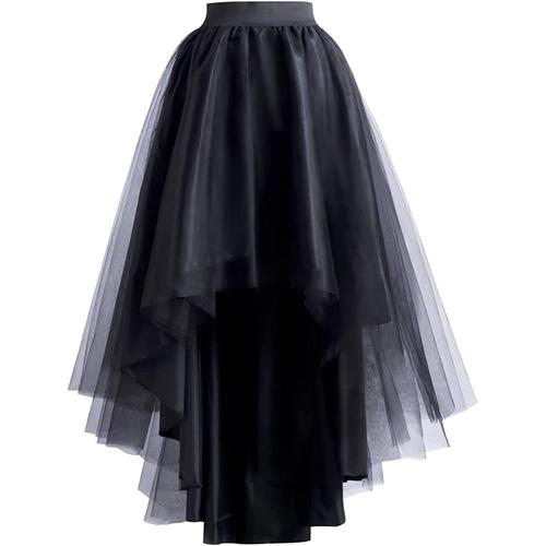 Jupe en Tulle asymetrique pour Mariage Party Bal Cocktail Jupe Tutu Mesh Femme Tulle Longue Rakuten