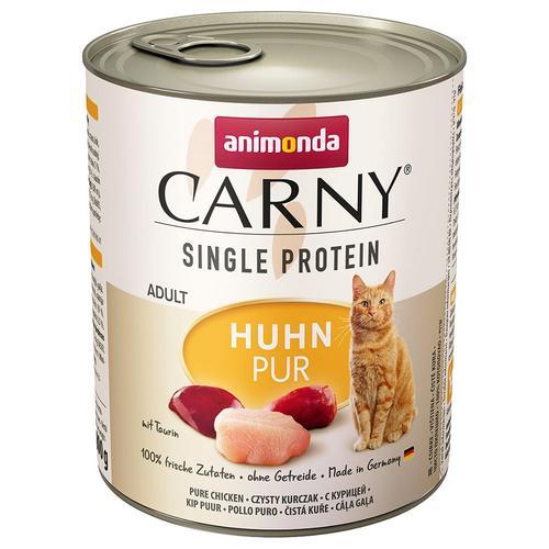 24x800g Single Protein Adult Pur Poulet Animonda Carny - Pte Pour Chat