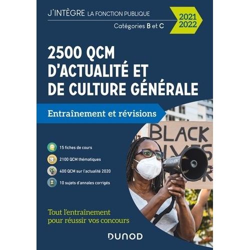 2500 Qcm D'actualit Et De Culture Gnrale - Entranement Et Rvisions    Format Grand Format 