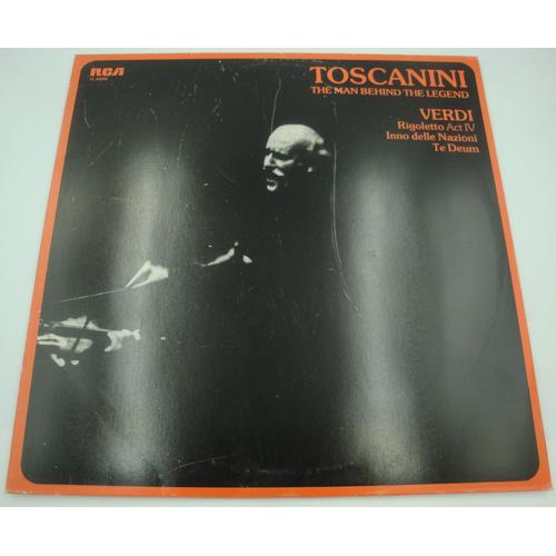 Arturo Toscanini/Nbc Symphony - Rigoletto/Inno Delle Nazioni - Verdi Lp 1982 Rca