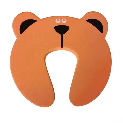 Carte De Protection De Meubles Pour Nouveau-Né,Sécurité De Bébé,Protection De Porte,Butée,Sécurité,Animal Mignon,Anti-Pincement,Verrouillage Enfant,Protège-Doigts - Type Brown Bear #A