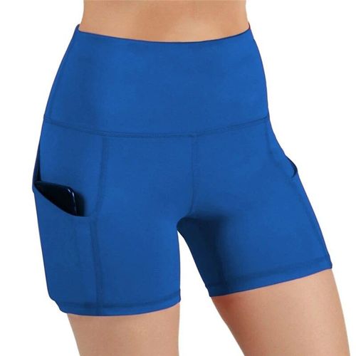 Short De Gymnastique Taille Haute Pour Femme,Leggings De Sport Assiste Pour Le Cyclisme,Le Jogging,La Course À Pied,Le Fitness,La Poche Pour Téléphone