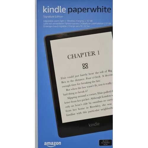 Liseuse eBook Amazon Kindle Paperwhite Signature Edition 32 Go 6.8 pouces Noir