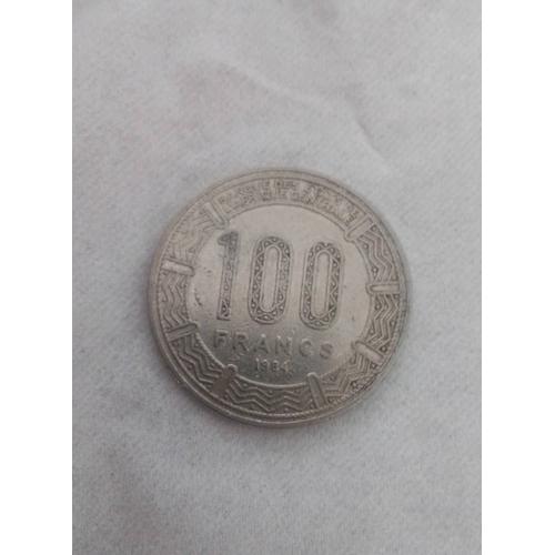 Monnaie 100 Francs Afrique Centrale 1984