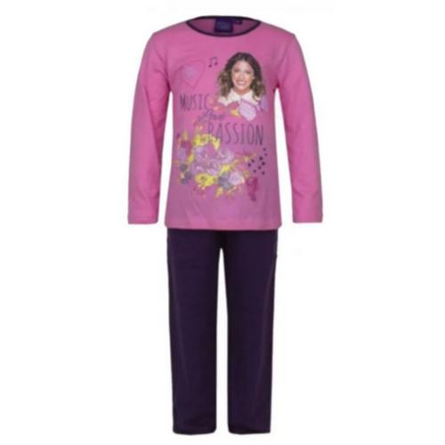 Pyjama Enfant Fille Music Love Rose Taille 6 Ans (Taille 6 Ans,Couleur Rose)