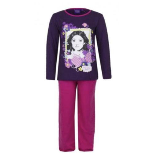 Pyjama Enfant Fille Music Love Violet Taille 6 Ans (Taille 6 Ans,Couleur Violet)