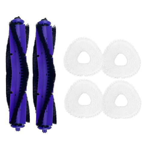 6pcs Replacement Accessories For Narwal J3 Robot Vacuum Cleaner Washable Main Brush Mop Cloth House