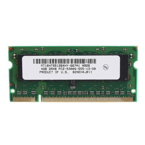 4gb Ddr2 Laptop Ram 667mhz Pc2 5300 Sodimm 2rx8 200 broches pour Amd Laptop Memory