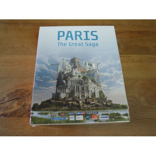 Coffret Livre + Combo Blu Ray + Dvd Paris The Great Saga