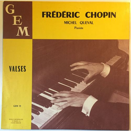Michel Queval / Valses De Frédéric Chopin