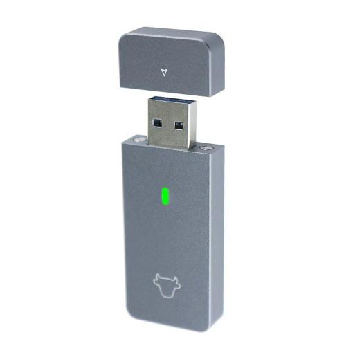 Boîtier de disque dur mobile à semi-conducteurs,adaptateur USB C,boîtier SSD,clé M,M.2 NVMe 2230 SSD,USB3.2,Gen2,M2 2230 - Type USB