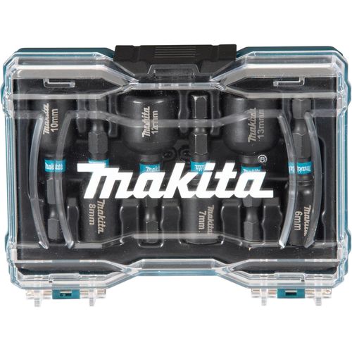 Coffret 6 douilles à queue Impact BLACK - MAKITA E-15768