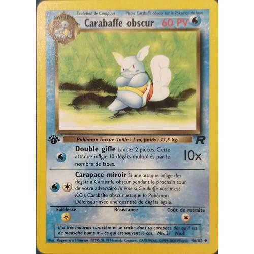 Pokemon Carabaffe Obscur 46/82 Française Team Rocket 1999 Wizards