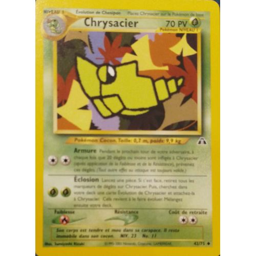 Metapod (Chrysacier) - Neo Discovery - 42/75
