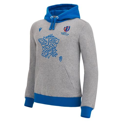 Sweat A Capuche Macron Adulte France Rugby World Cup 2023 Officiel