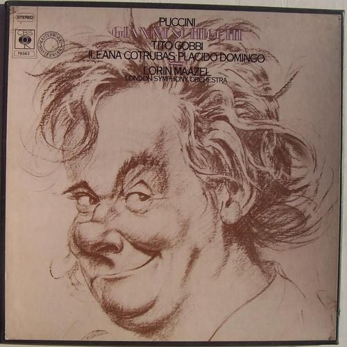 Gianni Schicchi Coffret 1 Disque + Livret