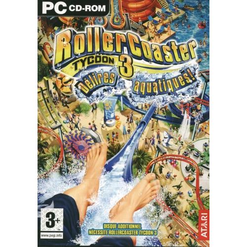 Rollercoaster Tycoon 3 'délires Aquatiques!' Pc