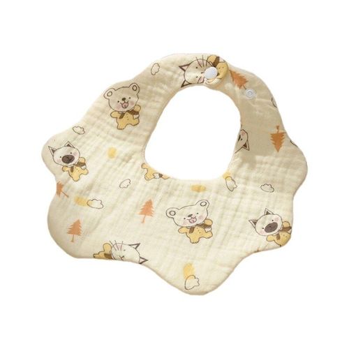 Bavoirs D'alimentation Réglables À Pétales,Faciles À Nettoyer Durables,Bavoirs Bandana Adaptés Aux Nouveau-Nés #B