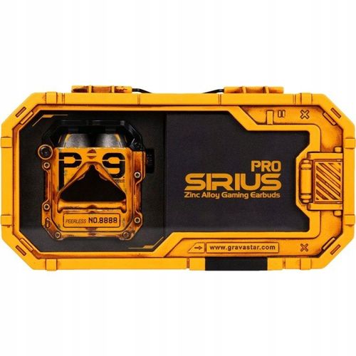 GRAVASTAR Sirius Pro Écouteurs Jaune Guerre