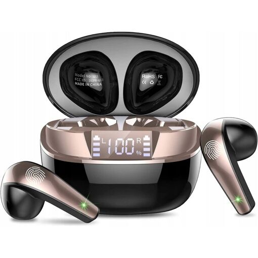 Écouteurs Bluetooth à Conduction Osseuse Sans Fil - Noir - Modèle S803BK - Parfait Pour Le Sport