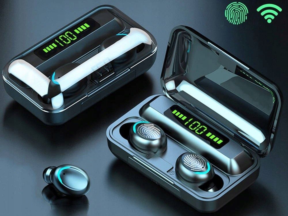 f9 TWS écouteurs bluetooth powerbank USB m - 4