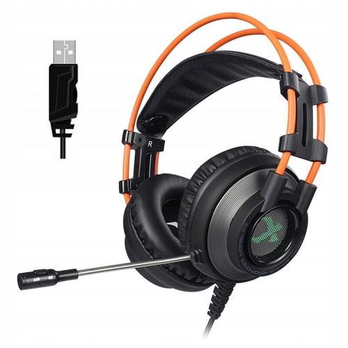 UNITOP Xiberia K9 Casque Gaming USB 7.1 Trans