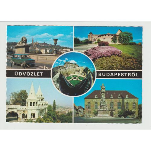 Carte Postale Budapest