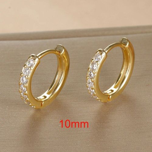 Petites Boucles D'oreilles Huggie Hoop En Acier Inoxydable Pour Femmes,Cercle Rond,Boucle D'oreille Punk Unisexe,Boucle D'oreille Rock,Bijoux Piercing Au Cartilage,2 Pièces