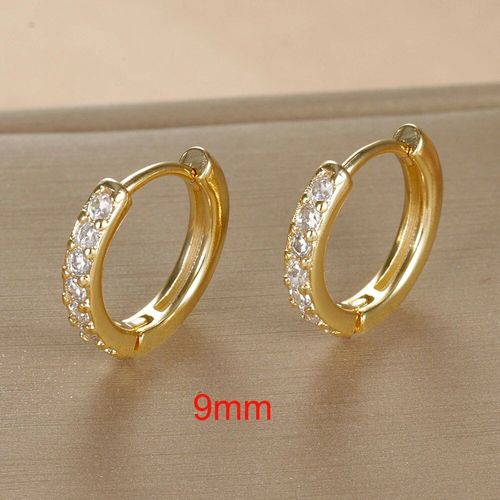 Petites Boucles D'oreilles Huggie Hoop En Acier Inoxydable Pour Femmes,Cercle Rond,Boucle D'oreille Punk Unisexe,Boucle D'oreille Rock,Bijoux Piercing Au Cartilage,2 Pièces