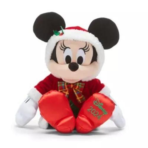 Peluche Minnie Spéciale Fêtes 2024 De Taille Moyenne