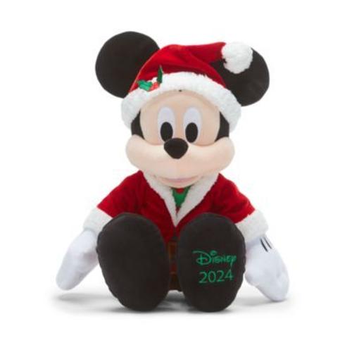 Peluche Mickey Spéciale Fêtes 2024 De Taille Moyenne