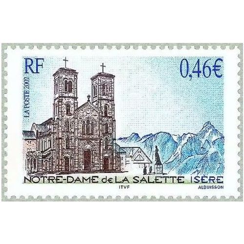 France 2002, Très Beau Timbre Neuf** Luxe Yvert 3506, Notre Dame De La Salette, Isère. -