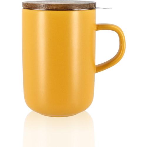 Tisanière Mug Juliet En Grès Jaune 475 Ml Ogo Ogo